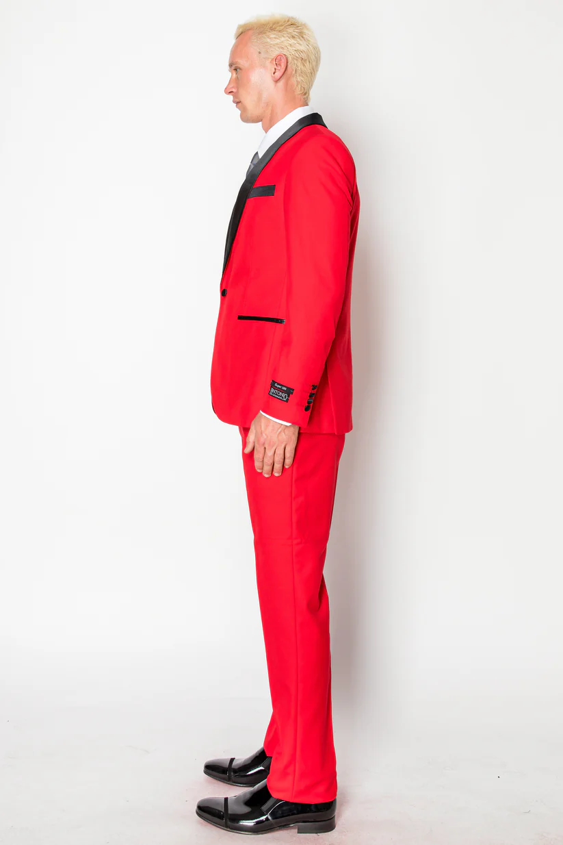(side) red tux