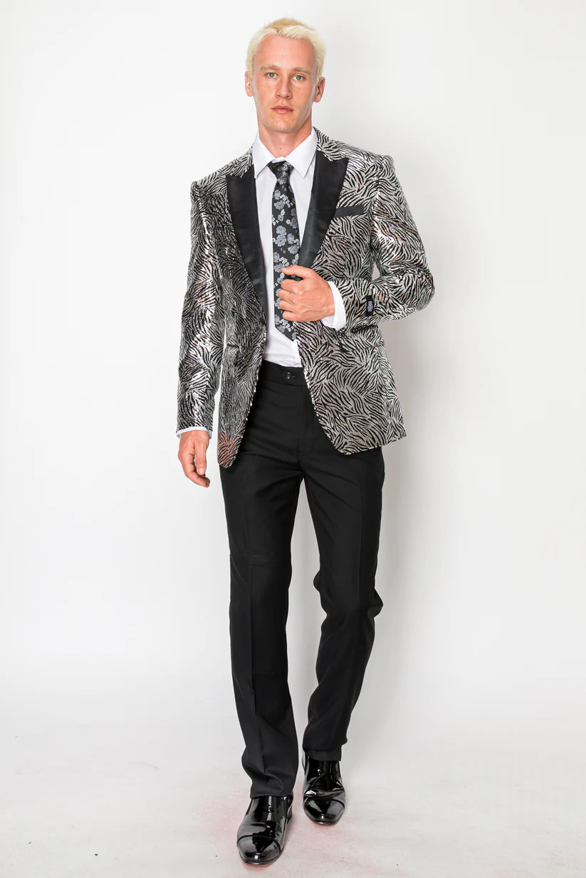 tiger tux jacket (pose 3)